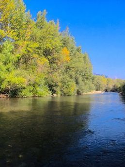 El río Gallego cerca de  Senegüé   